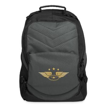 Drone Pilot Drone flying - Computer Backpack - charcoal - Front