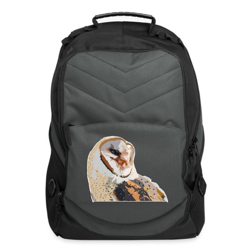 Majestic Barn Owl - White and Brown Owl - Wildlife - Computer Backpack