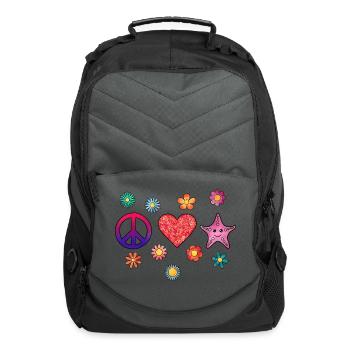 Starfish Ocean Animal Sea Gifts - Computer Backpack - charcoal - Front