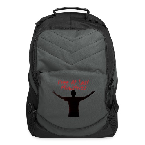 Free At Last Ministries Logo - Computer Backpack