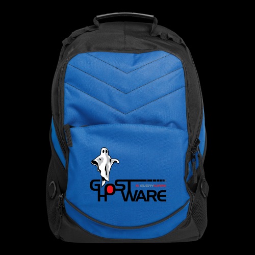 Ghostware Wide Logo - Computer Backpack