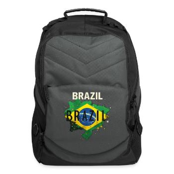 Brazil - Computer Backpack - charcoal - Front