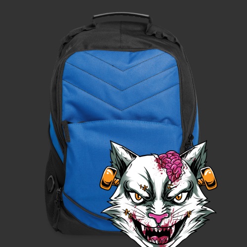 Horror Mashups: Zombie Stein Cat T-Shirt - Computer Backpack