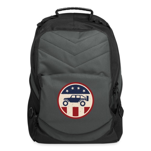 Patriotic Off Road 4wd Logo - Computer Backpack