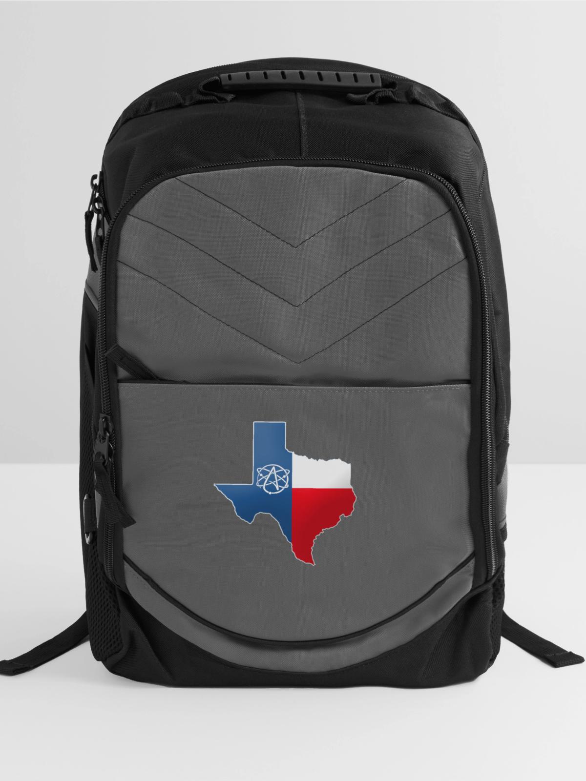 Texas Atheist - Computer Backpack - charcoal - Front