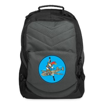 831st Bombardment Squadron - Computer Backpack - charcoal - Front