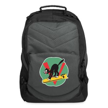 553rd Bomb Squadron 386th Bomb-Group - Computer Backpack - charcoal - Front