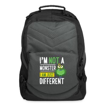 Evil Baby Little Sister Sister - Computer Backpack - charcoal - Front
