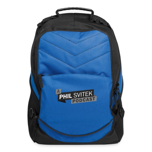 A Phil Svitek Podcast Logo ONLY Design - Computer Backpack