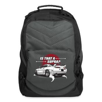 Toyota Supra 2jz - Computer Backpack - charcoal - Front