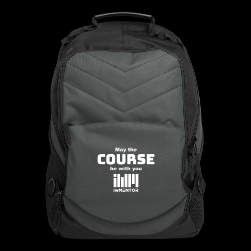 May the course be with you - Computer Backpack