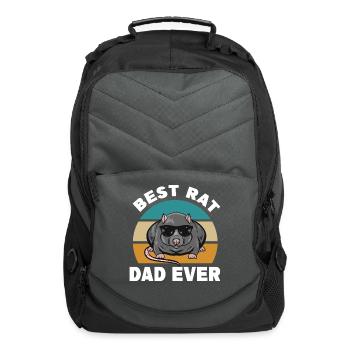 Rat gifts for men | rat pet animals - Computer Backpack - charcoal - Front