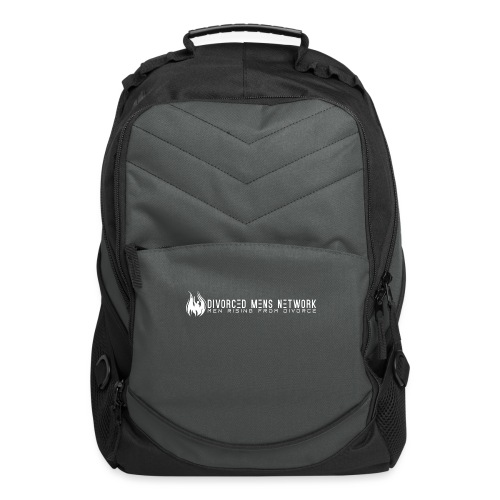 Front (DMN-White) _ Back (Blank) - Computer Backpack