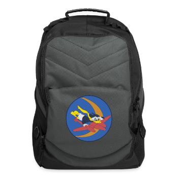 AAC 449th Fighter SQ 23rd Fighter Group 14th AF wo - Computer Backpack - charcoal - Front