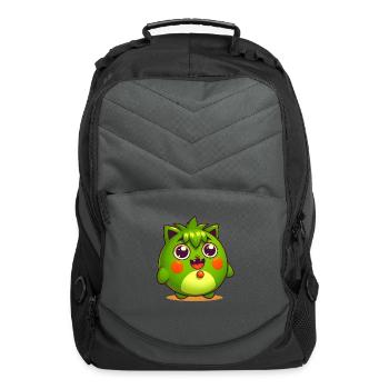 Cute Cat: Master of Mischief - Computer Backpack - charcoal - Front