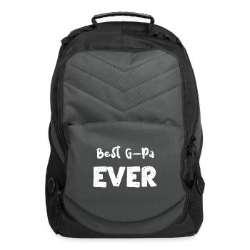 Best G-Pa Ever - Grandpa - Computer Backpack - charcoal - Front