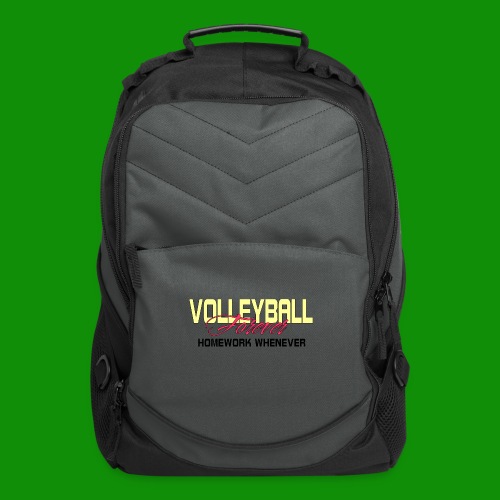 Volleyball Forever Homework Whenever - Computer Backpack