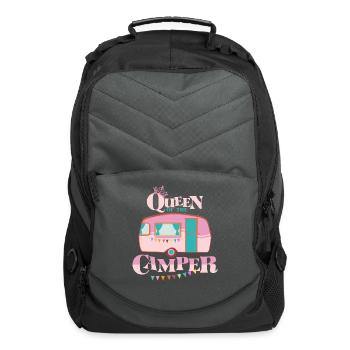 Queen Of The Camper Cam G - Computer Backpack - charcoal - Front