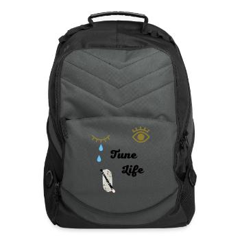 Tune Life - Computer Backpack - charcoal - Front