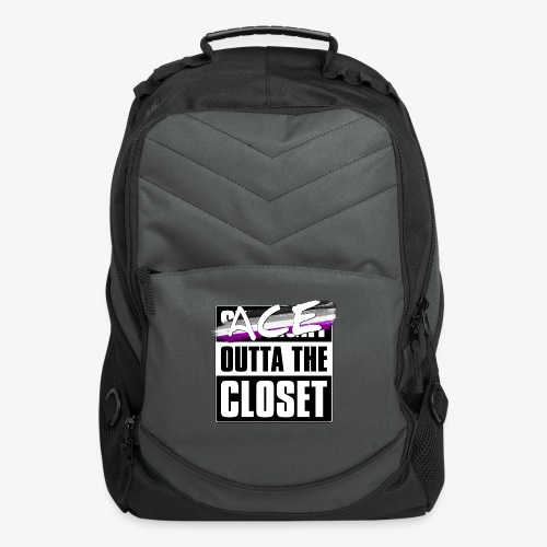 Ace Outta the Closet - Asexual Pride - Computer Backpack