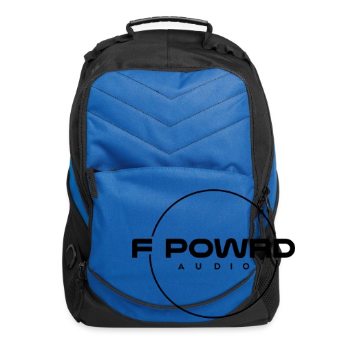 black logo transparent background - Computer Backpack