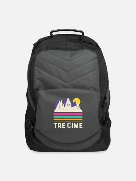 Tre Cime di Lavaredo Dolomites - Computer Backpack - charcoal
