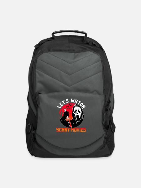 Watch Scary Movies - Computer Backpack - charcoal