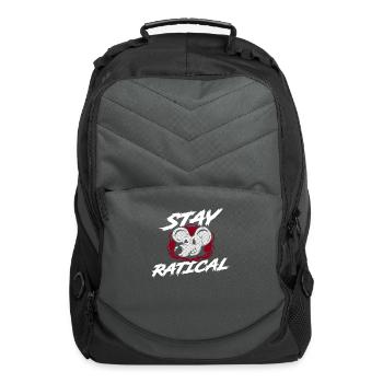 Rat Ratical Rodent Rat Owners Pet - Computer Backpack - charcoal - Front