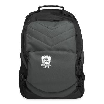 Wrestling Master Hobby Wrestler Wrestle - Computer Backpack - charcoal - Front