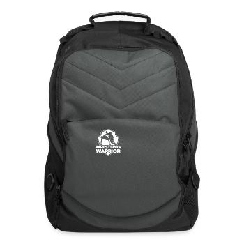 Wrestling Warrior Hobby Wrestler Wrestle - Computer Backpack - charcoal - Front