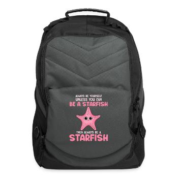 Starfish Ocean Animal Sea Gifts - Computer Backpack - charcoal - Front