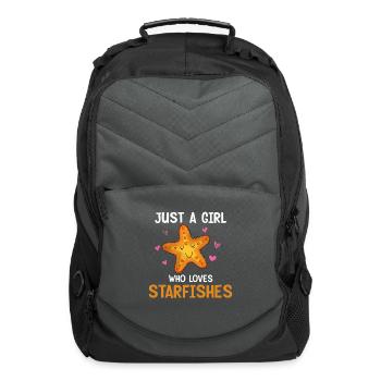 Starfish Ocean Animal Sea Gifts - Computer Backpack - charcoal - Front