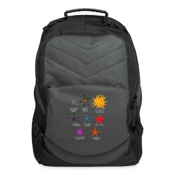 Starfish Ocean Animal Sea Gifts - Computer Backpack - charcoal - Front