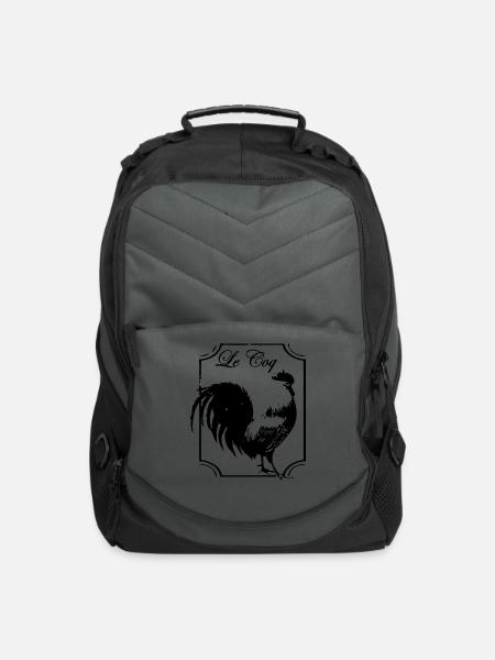 VINTAGE CHICKEN iPhone Case 2 - Computer Backpack - charcoal