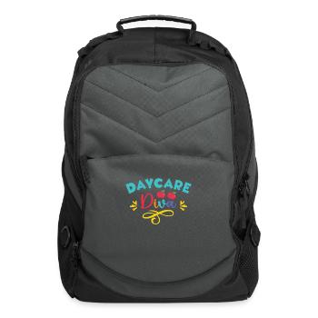 Early Childhood Education Educator Teacher - Computer Backpack - charcoal - Front