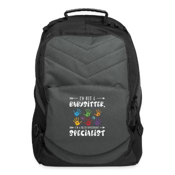 Early Childhood Education Educator Teacher - Computer Backpack - charcoal - Front