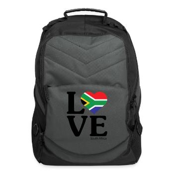 Love South Africa - Computer Backpack - charcoal - Front