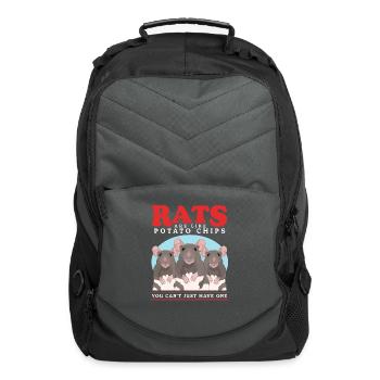 Rat Owners Rats Are Like - Computer Backpack - charcoal - Front
