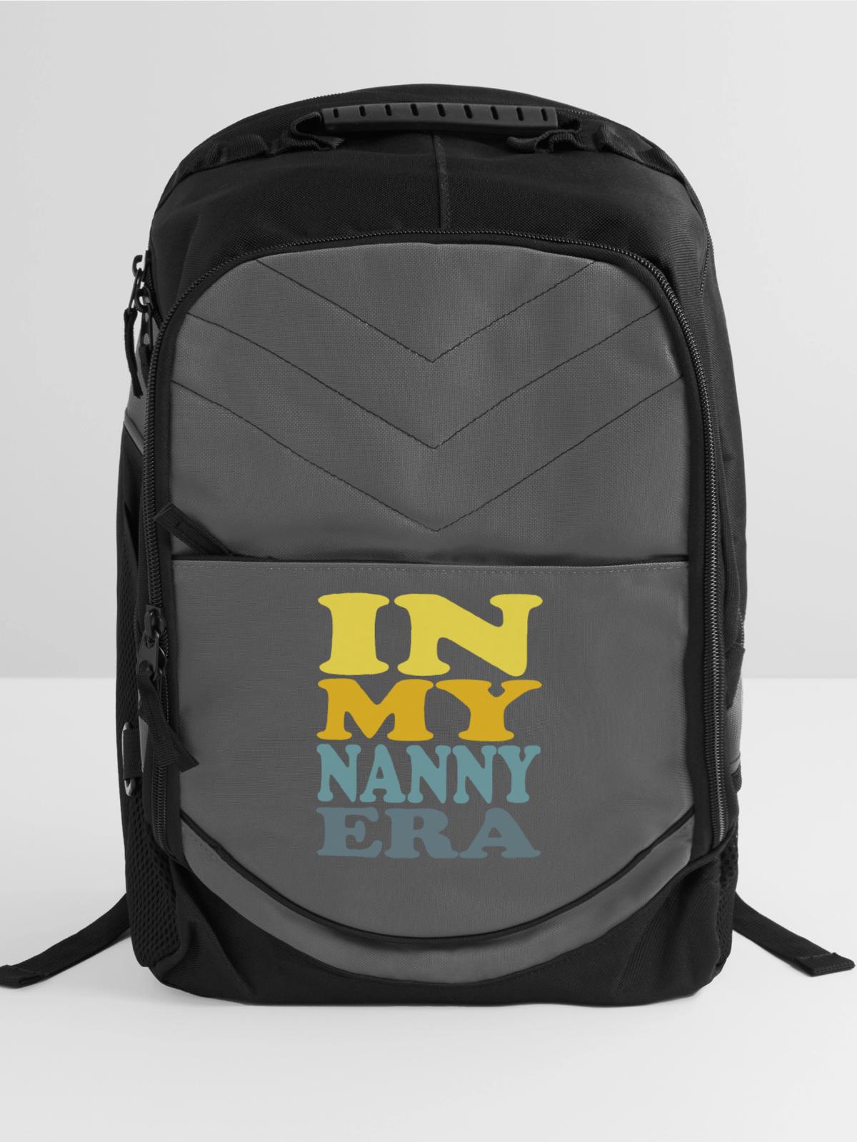 IN MY NANNY ERA. - Computer Backpack - charcoal - Front