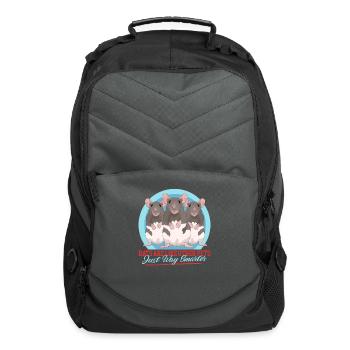 Rats Are Smarter Rat Owner - Computer Backpack - charcoal - Front