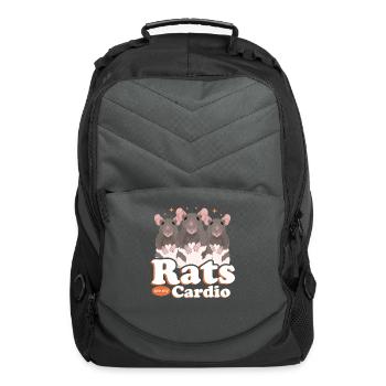 Rats Are My Cardio Rat Owner - Computer Backpack - charcoal - Front