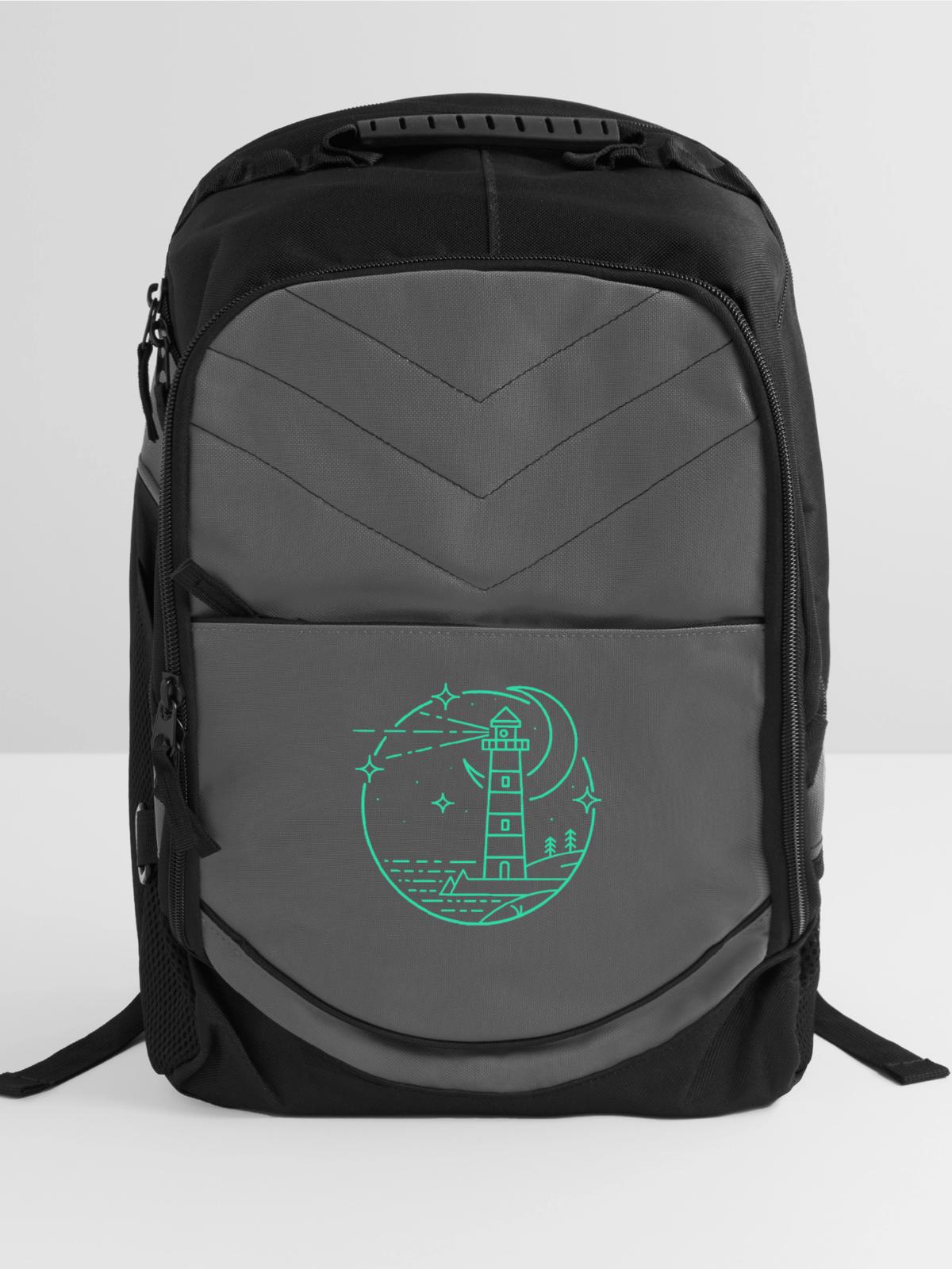 Light House - Computer Backpack - charcoal - Front