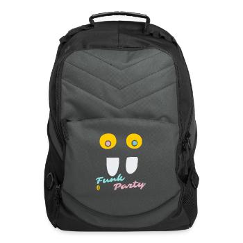 Crazy Eyes Funk Party - Computer Backpack - charcoal - Front