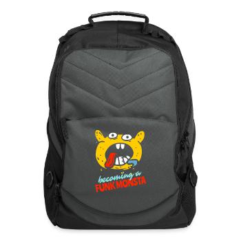 Becoming a Funk Monster - Computer Backpack - charcoal - Front