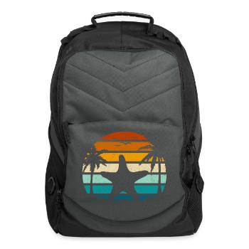 Starfish Ocean Animal Sea Gifts - Computer Backpack - charcoal - Front