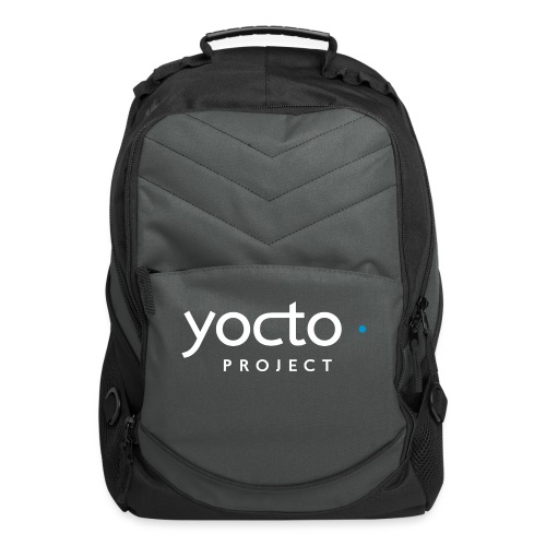 Yocto Project Logo (white) - Computer Backpack