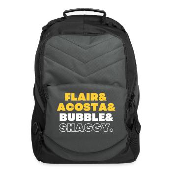 Legends of Camp O G T Shirt - Computer Backpack - charcoal - Front
