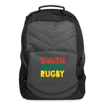 Rugby South Africa - Computer Backpack - charcoal - Front