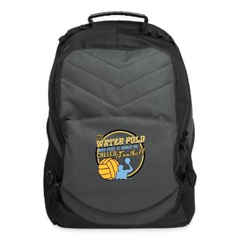 Water Polo - Computer Backpack - charcoal - Front
