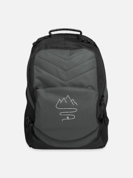 Mountain Bike Biking Cycling - Computer Backpack - charcoal